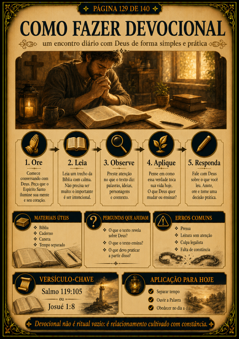 Como fazer devocional